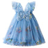 Butterfly Magic Dress dress Little Palace Store 6-12 Months 109-blue